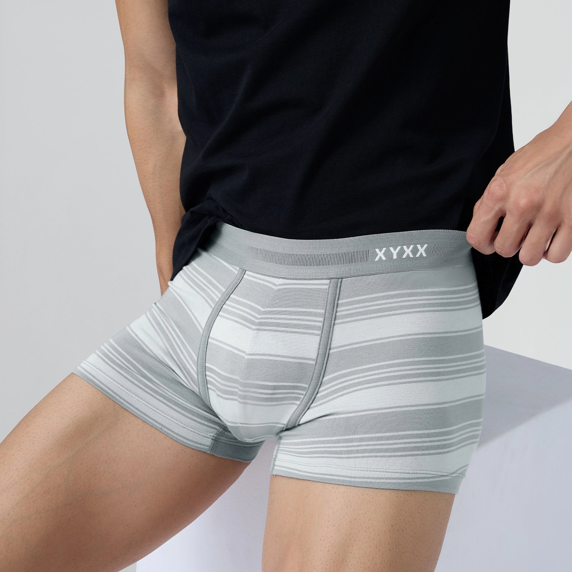 Streax Cotton Stretch Trunks Cloud Grey