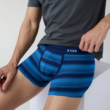 Streax Cotton Stretch Trunks Pacific Blue