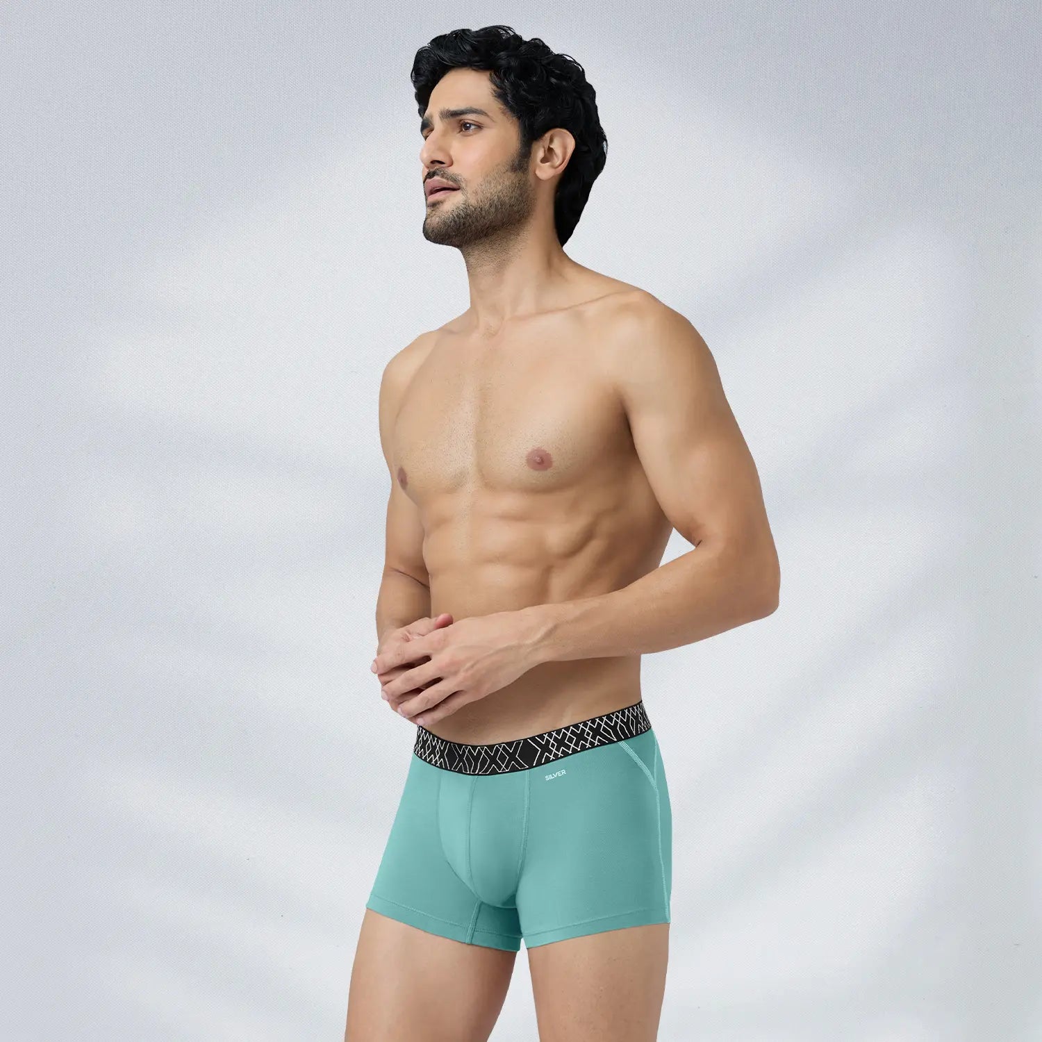 Sprint Cotton Stretch Trunks Atlas Blue