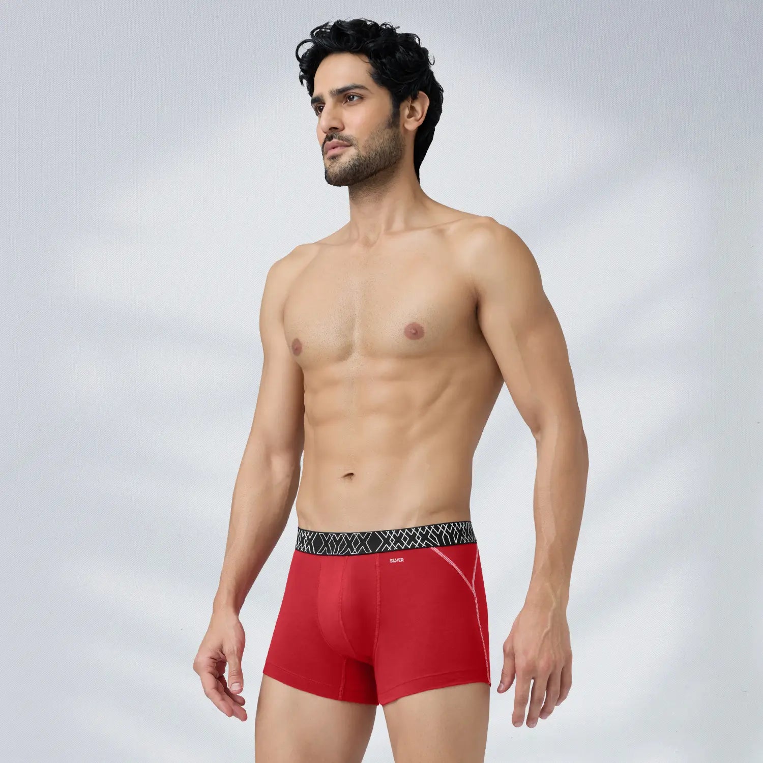 Sprint Cotton Stretch Trunks Rio Red