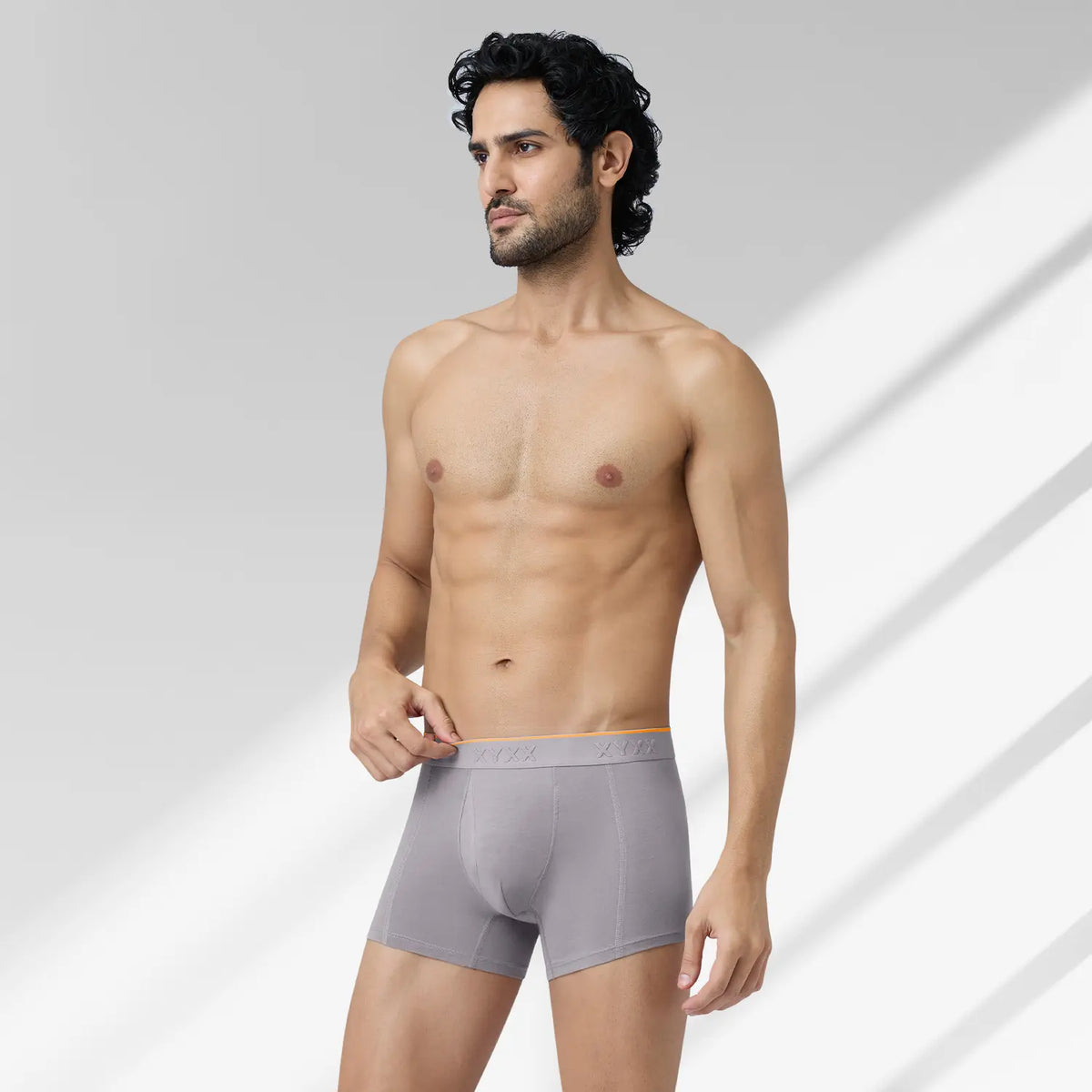 Crux Cotton Stretch Trunks Cloud Grey