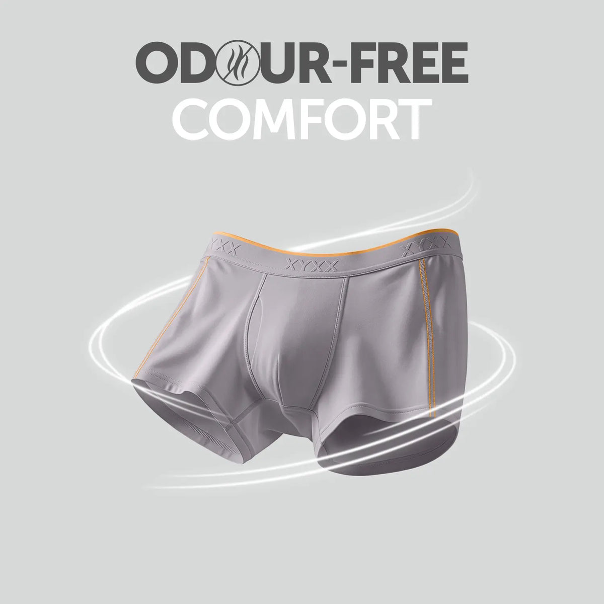 Crux Cotton Stretch Trunks Cloud Grey