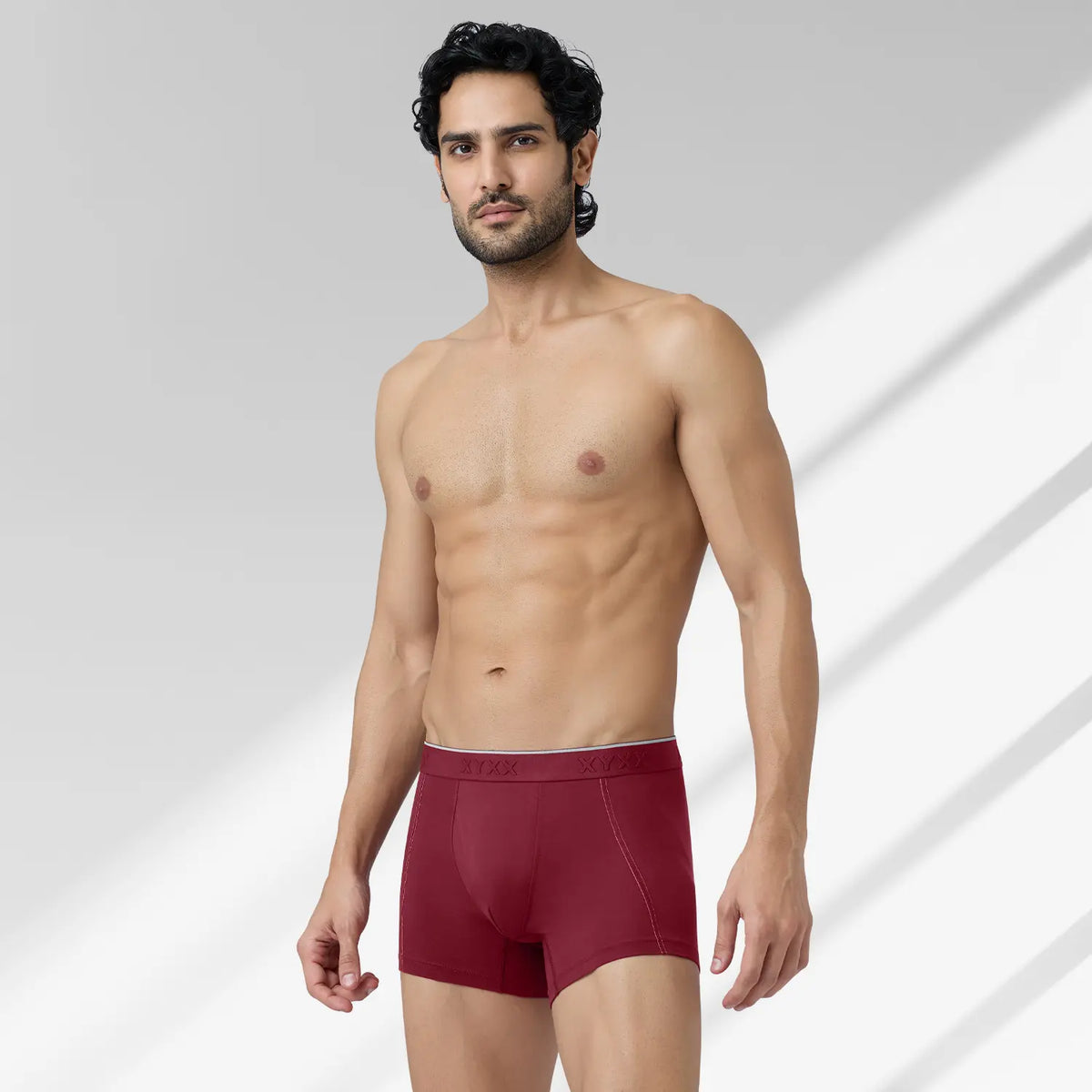 Crux Cotton Stretch Trunks Bold Burgundy