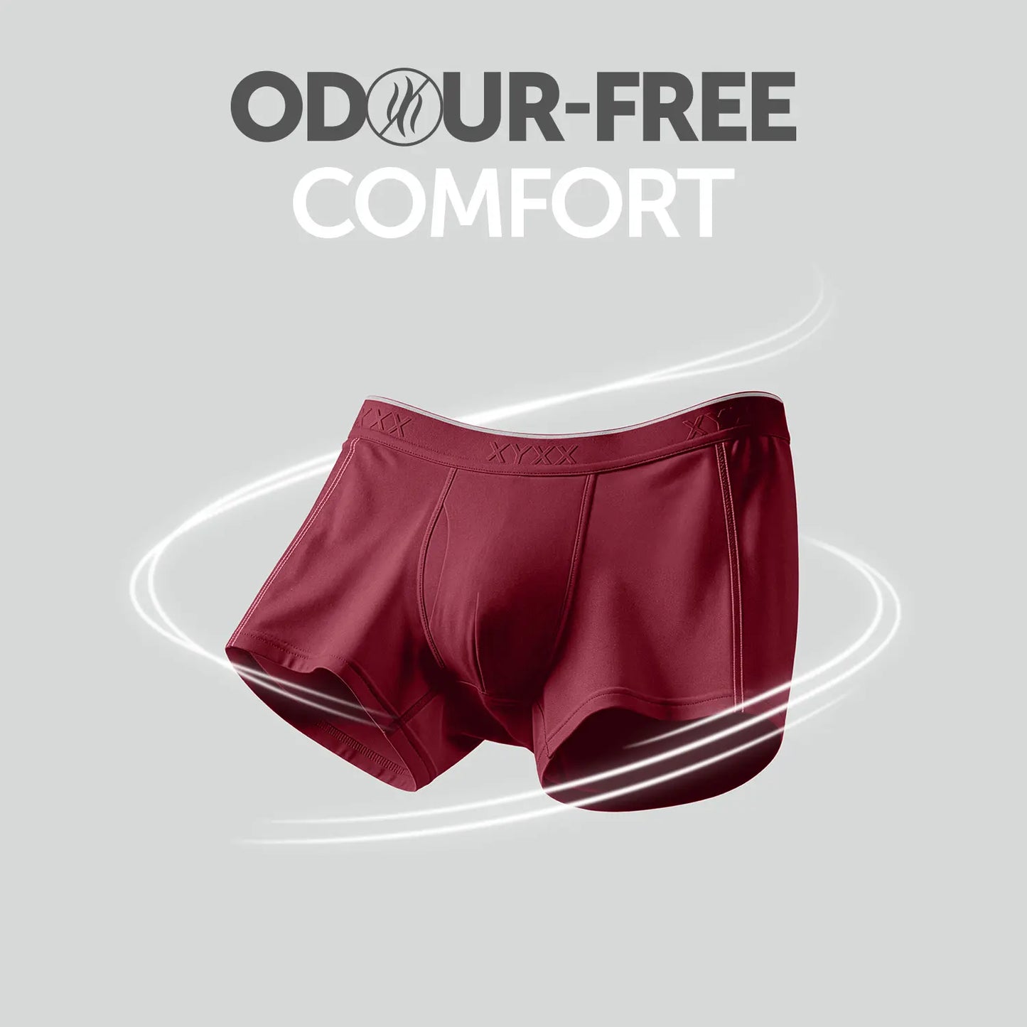Crux Cotton Stretch Trunks Bold Burgundy