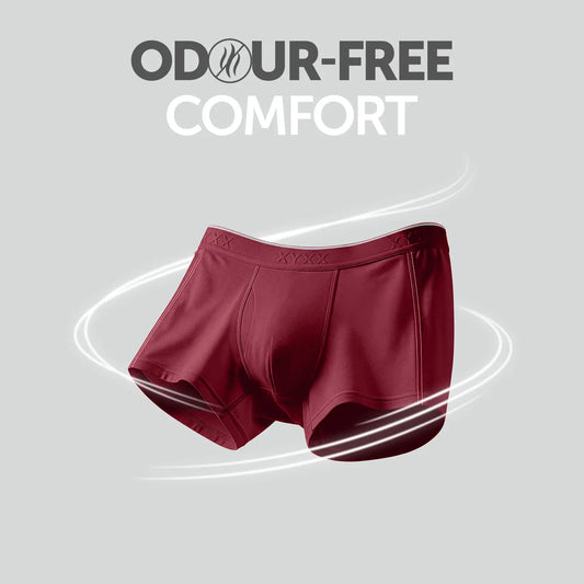 Crux Cotton Stretch Trunks Bold Burgundy
