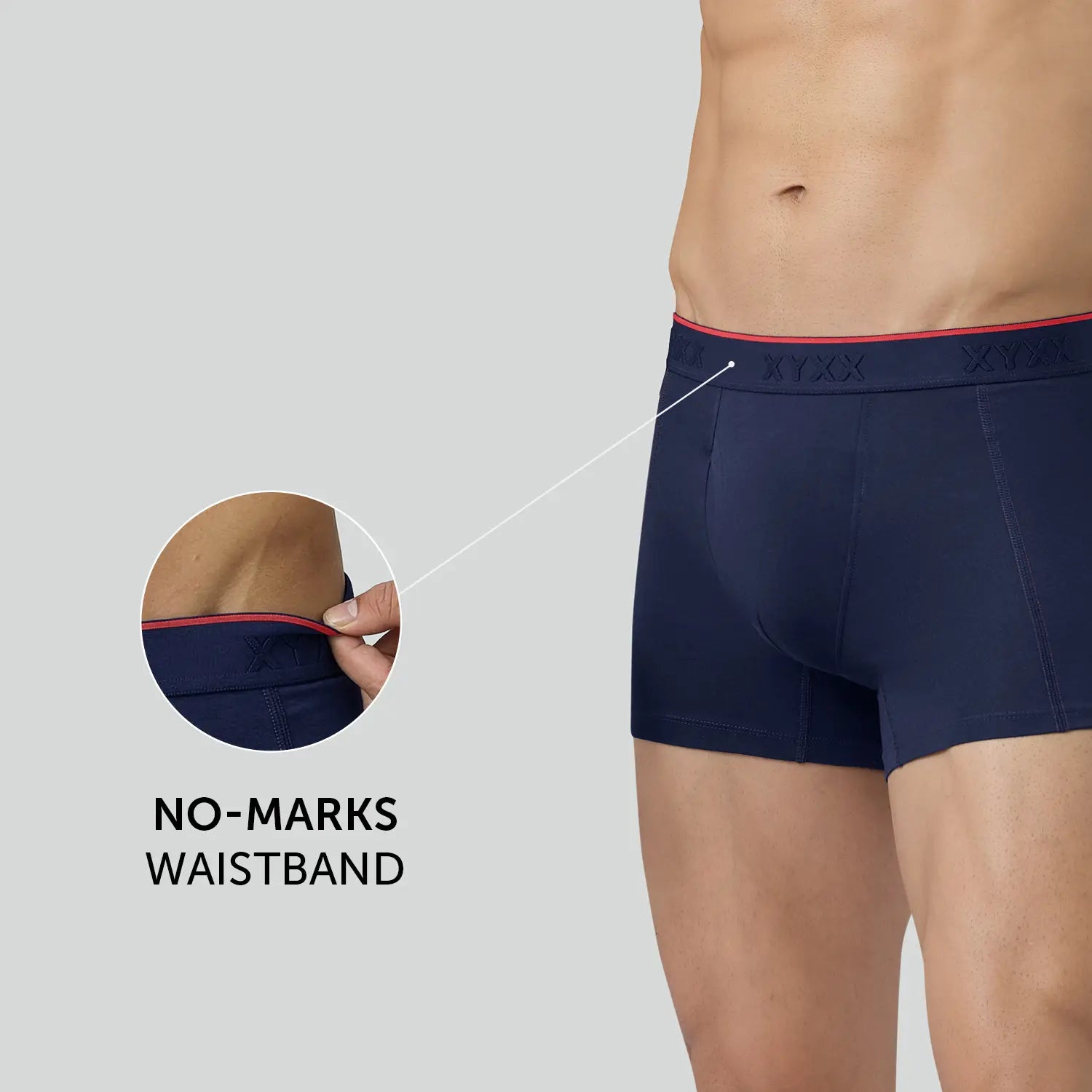 Crux Cotton Stretch Trunks Midnight Blue