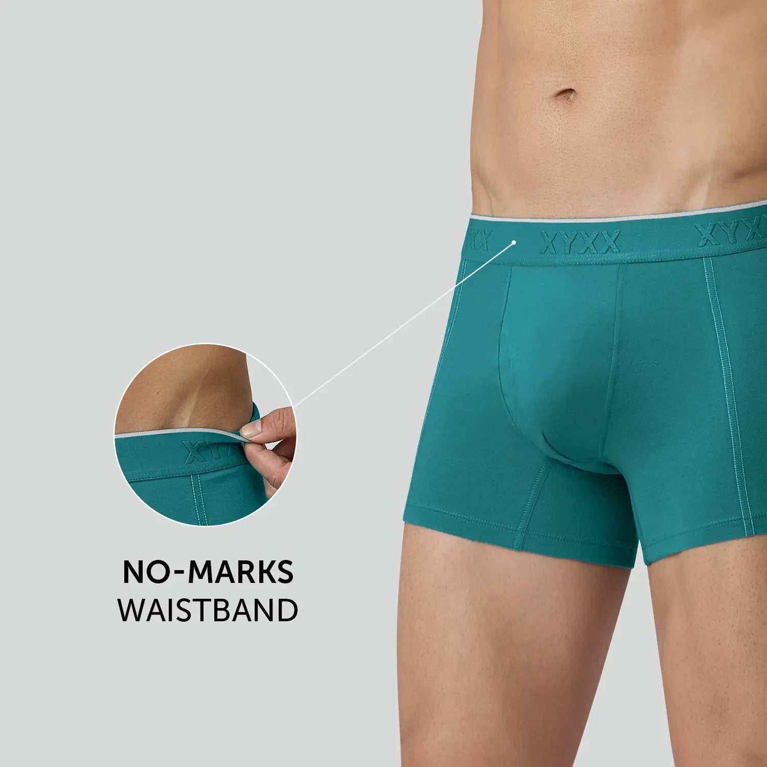 Crux Cotton Stretch Trunks Emerald Green