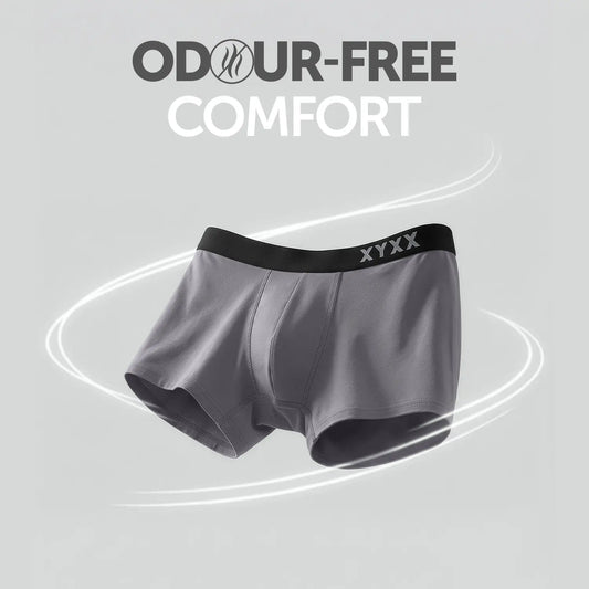 Pace Cotton Rib Trunks Ash Grey