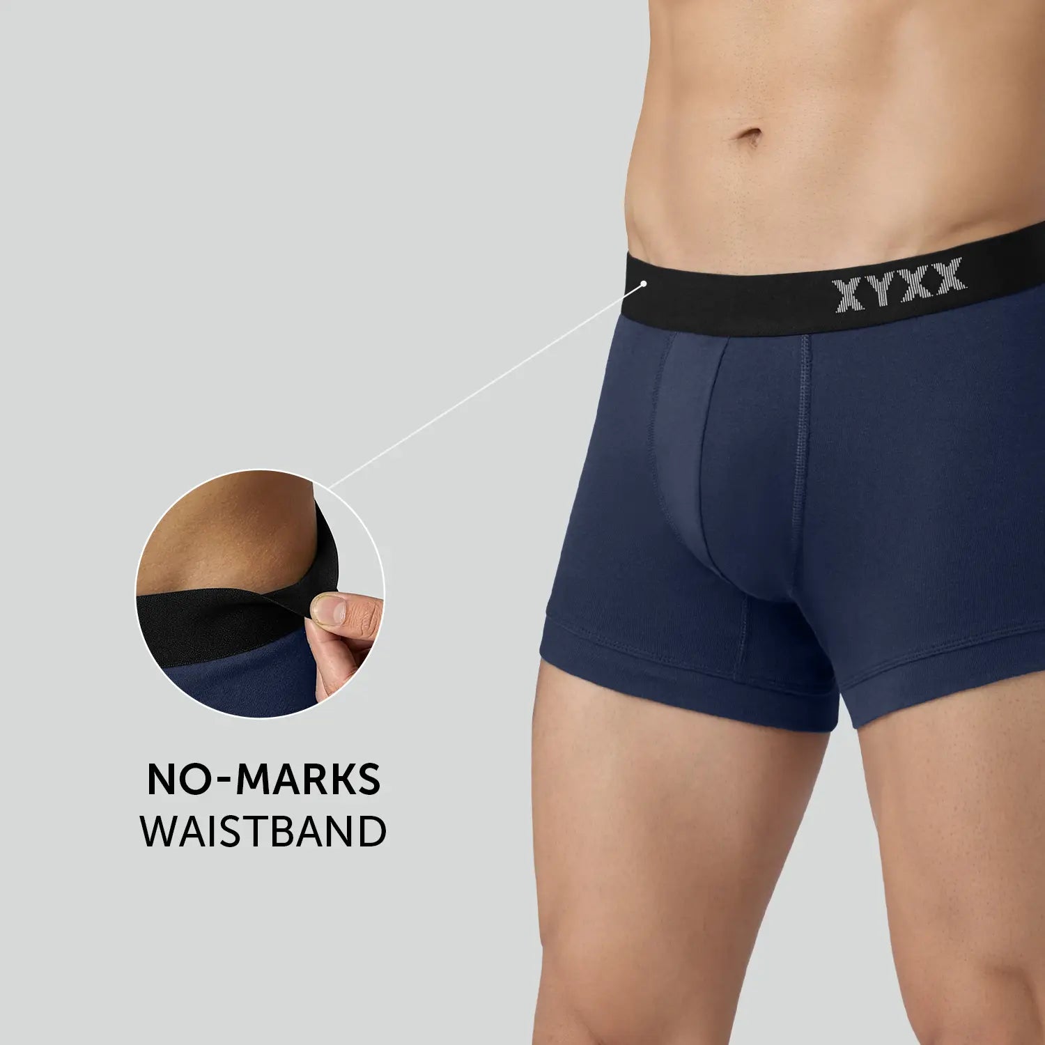 Pace Cotton Rib Trunks Estate Blue