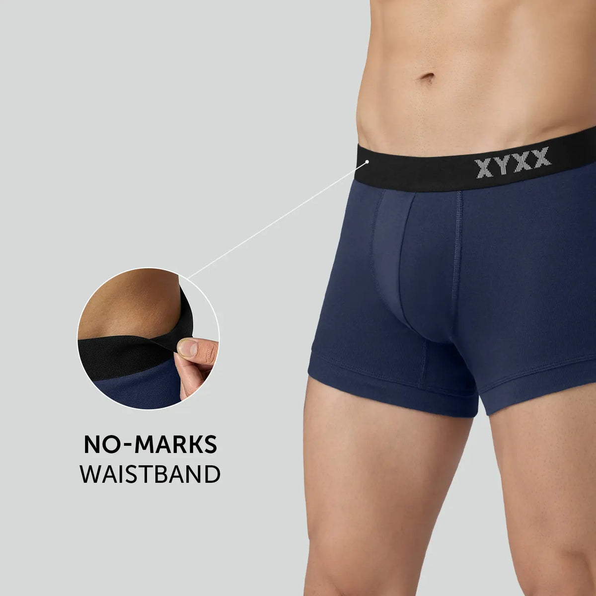 Pace Cotton Rib Trunks Estate Blue
