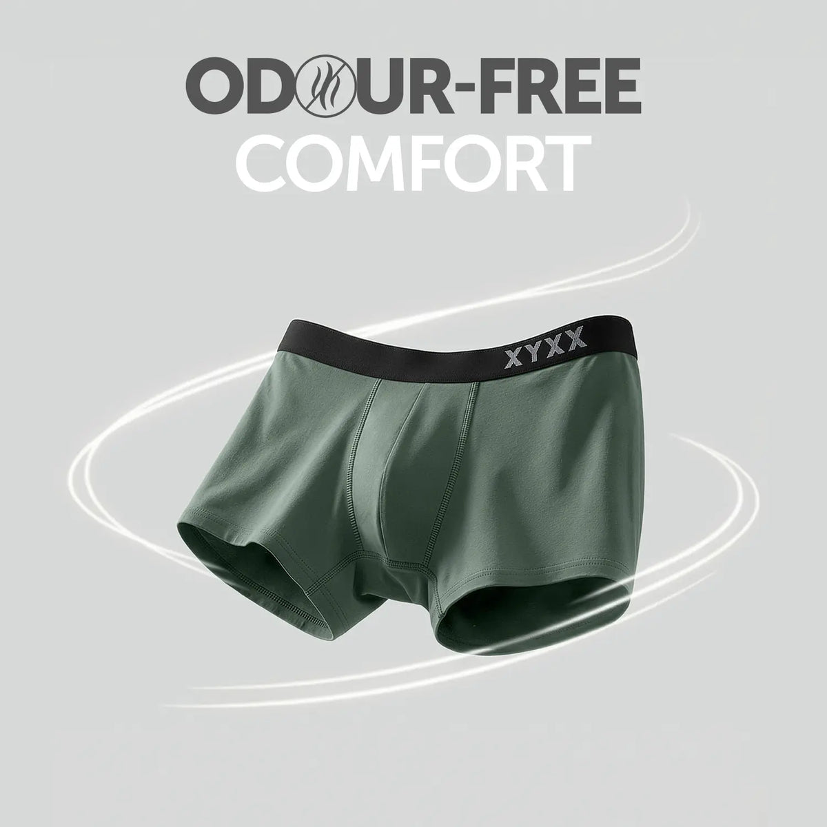 Pace Cotton Rib Trunks Olive Green