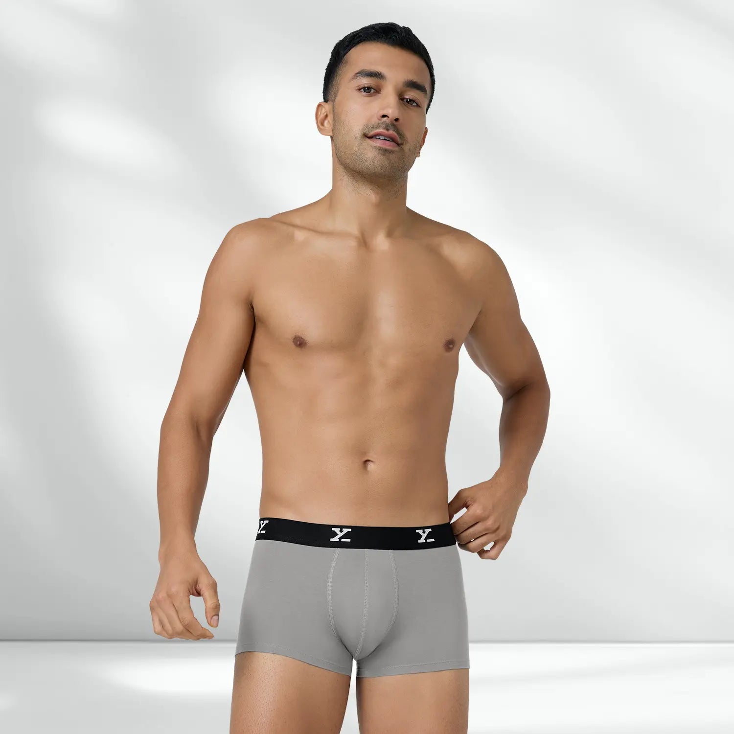Ace Modal Trunks Heather Grey