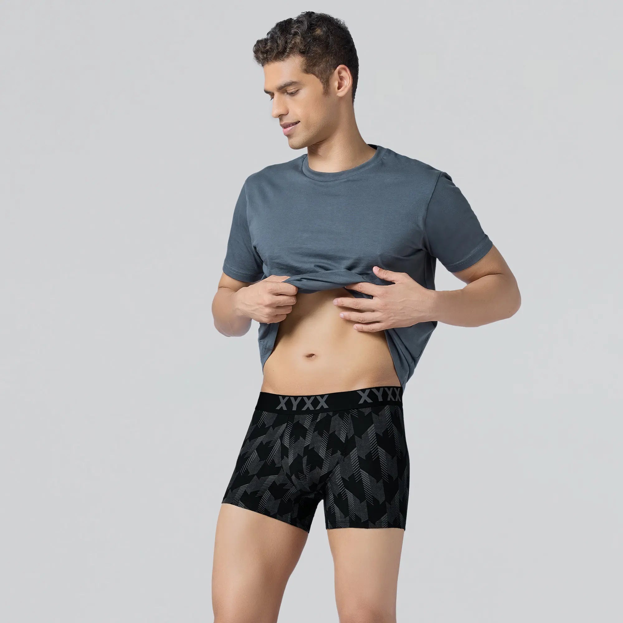 Matrix Cotton-Modal Trunks Chevron Black – XYXX Apparels