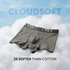 Matrix Cotton-Modal Trunks Linear Grey