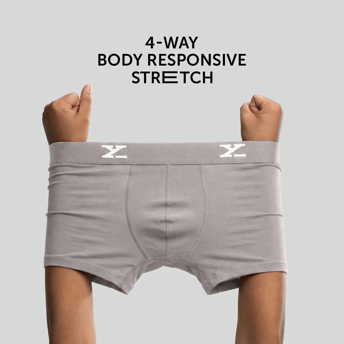 Cloudsoft Modal Trunks - Ash Grey