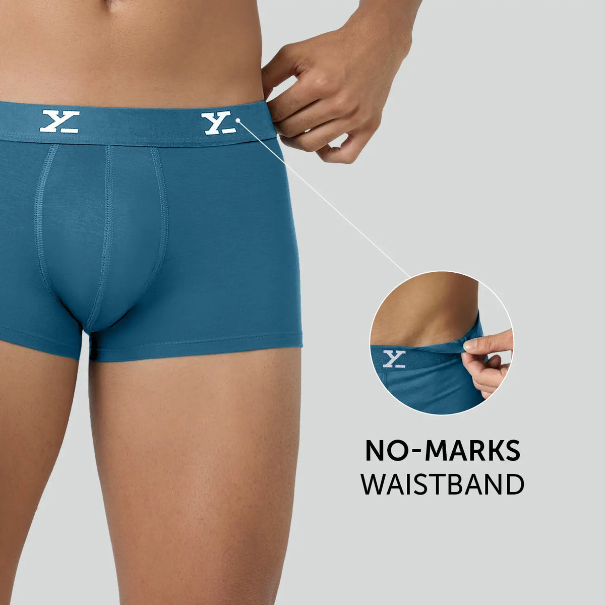 Cloudsoft Modal Trunks - Aqua Blue