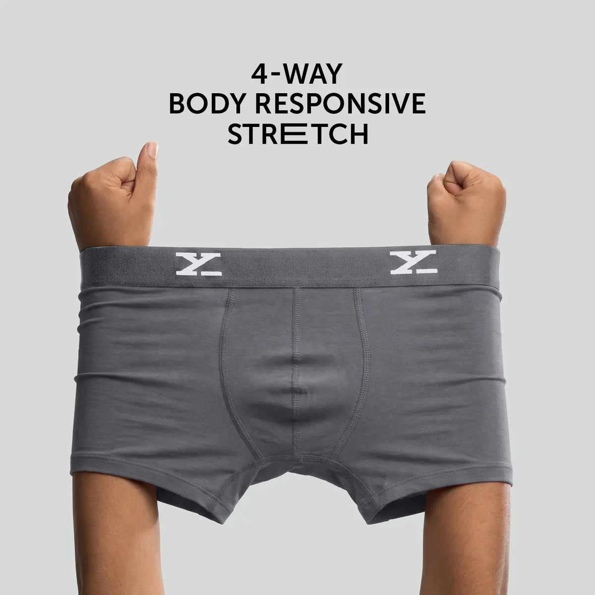 Cloudsoft Modal Trunks - Charcoal Grey