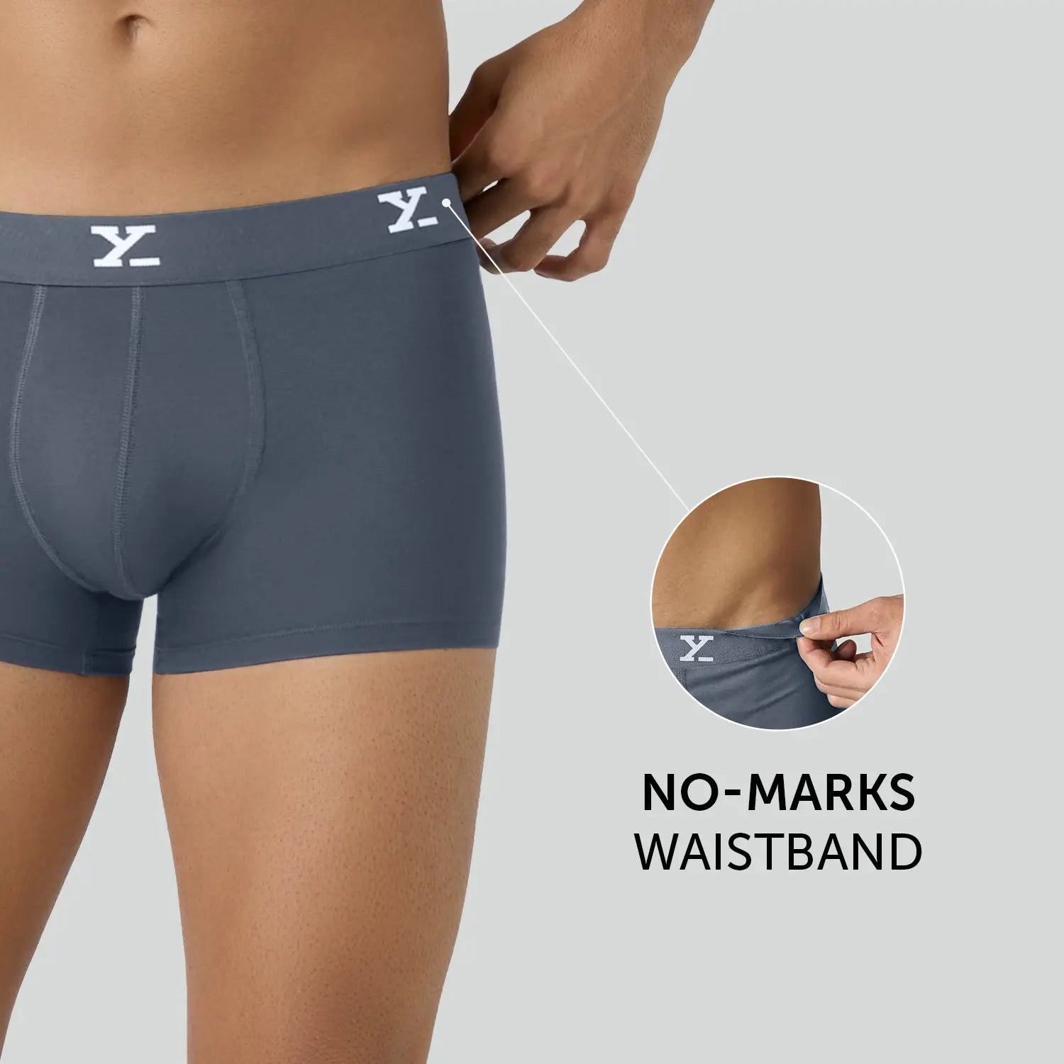 Cloudsoft Modal Trunks - Slate Blue