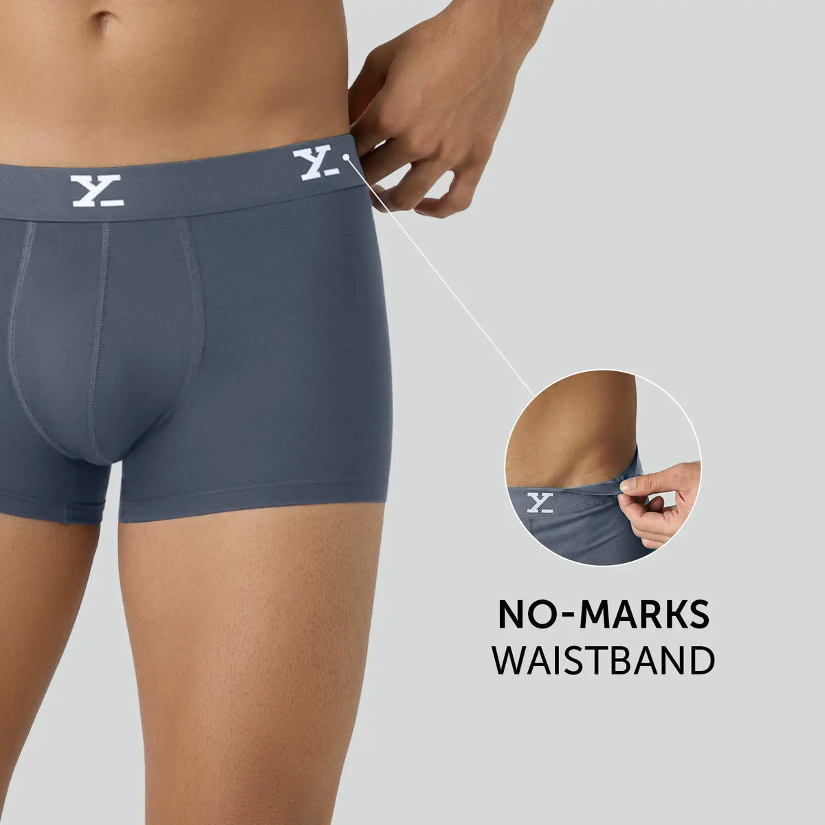 Cloudsoft Modal Trunks - Slate Blue