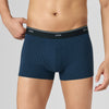 Odour-Free Printed Cotton Trunks - Infinity Blue