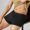 Odour-Free Printed Cotton Trunks - Linear Black