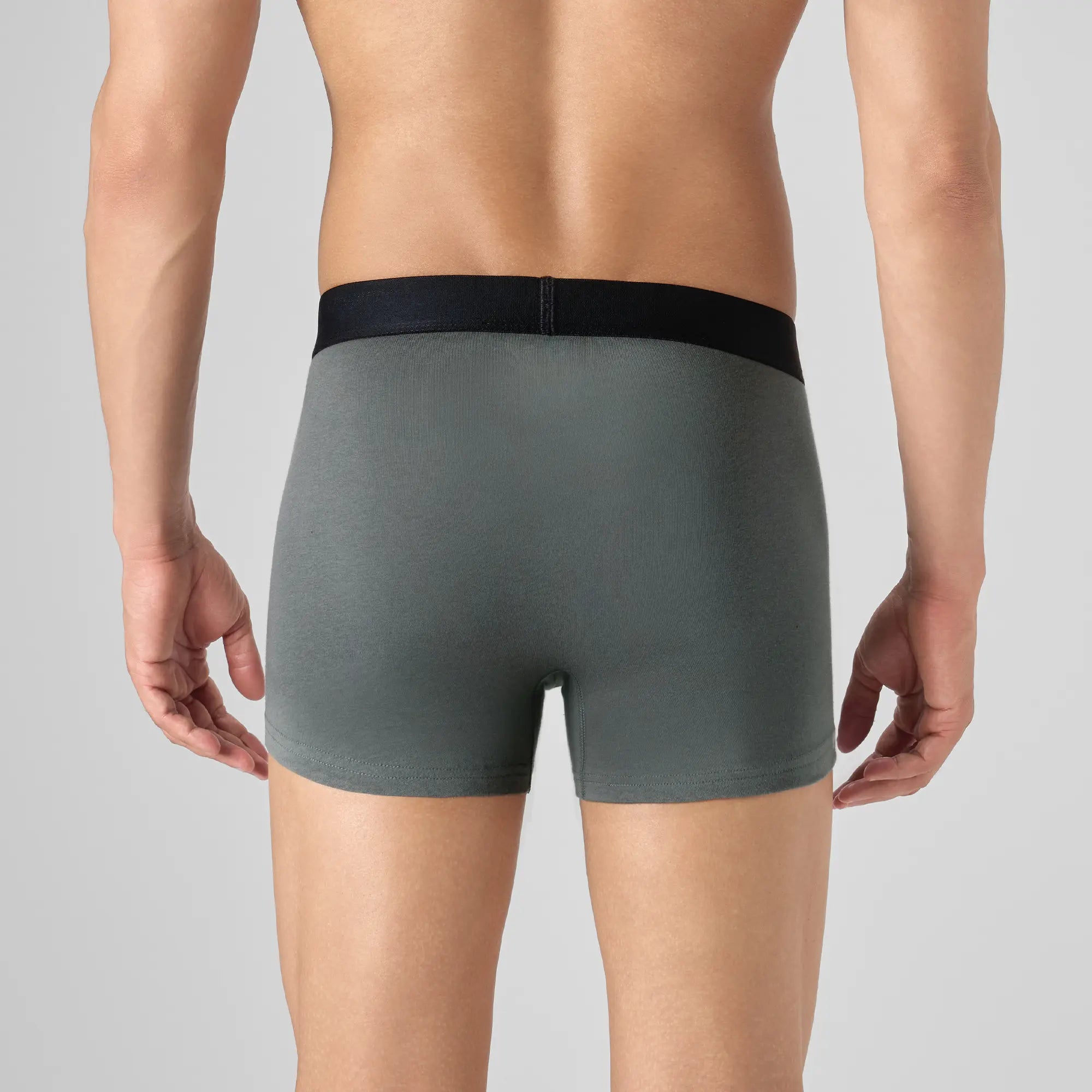 Odour-Free Cotton Trunks - Charcoal Grey