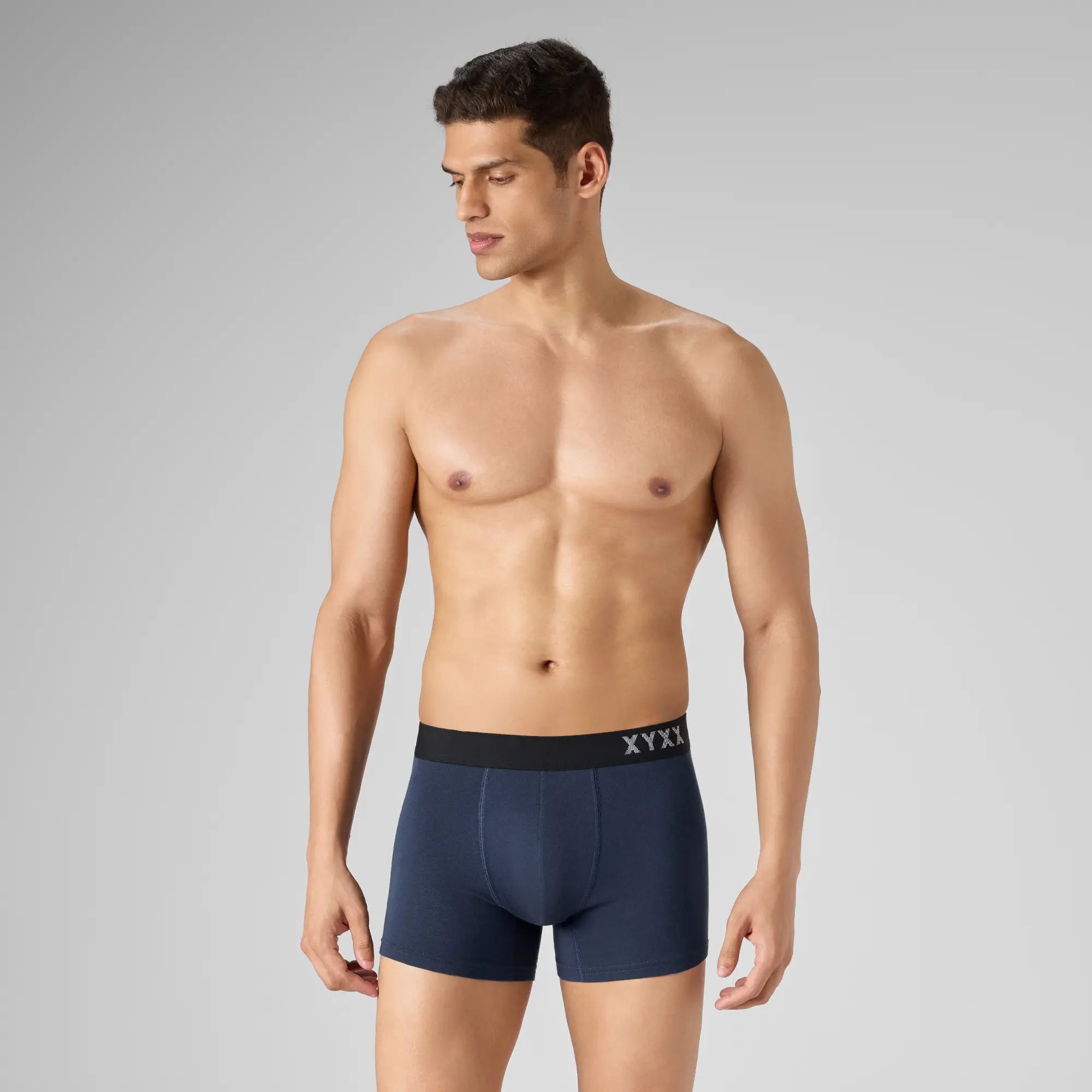 Odour-Free Cotton Trunks - Midnight Blue