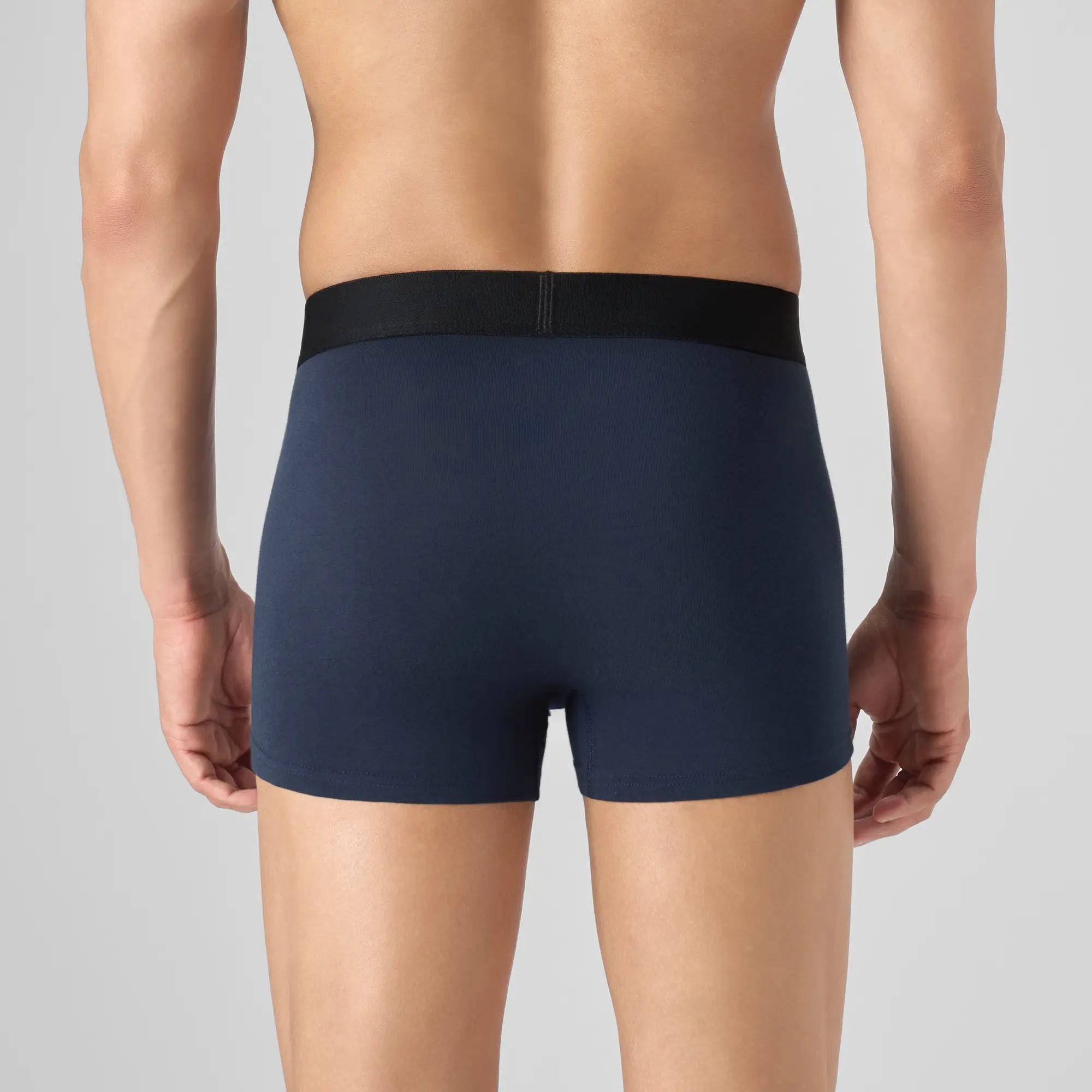 Odour-Free Cotton Trunks - Midnight Blue
