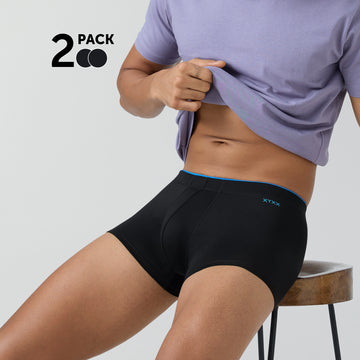 Uno Modal Trunks Pack of 2 (Black Knight)