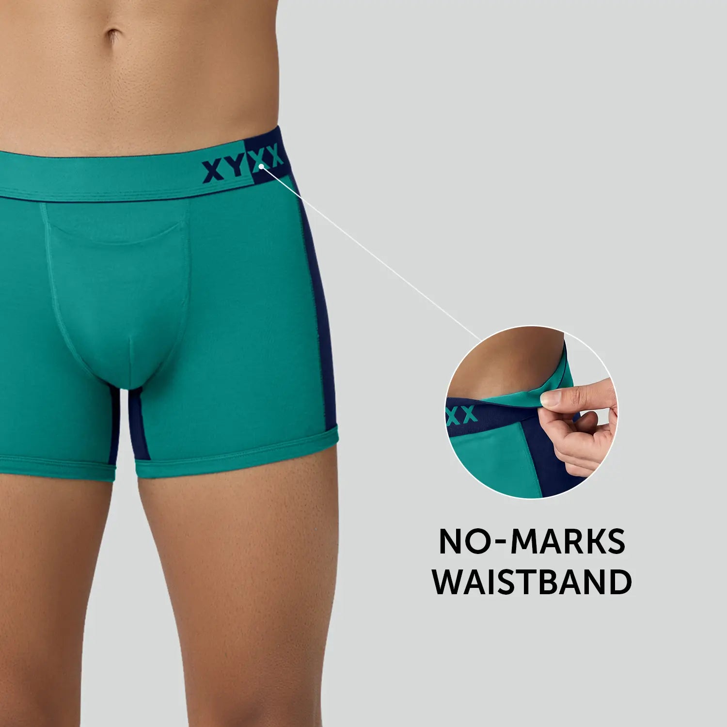 Dualist Modal Trunks Aqua Green