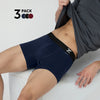 Aero Silver Cotton Trunks Pack of 3