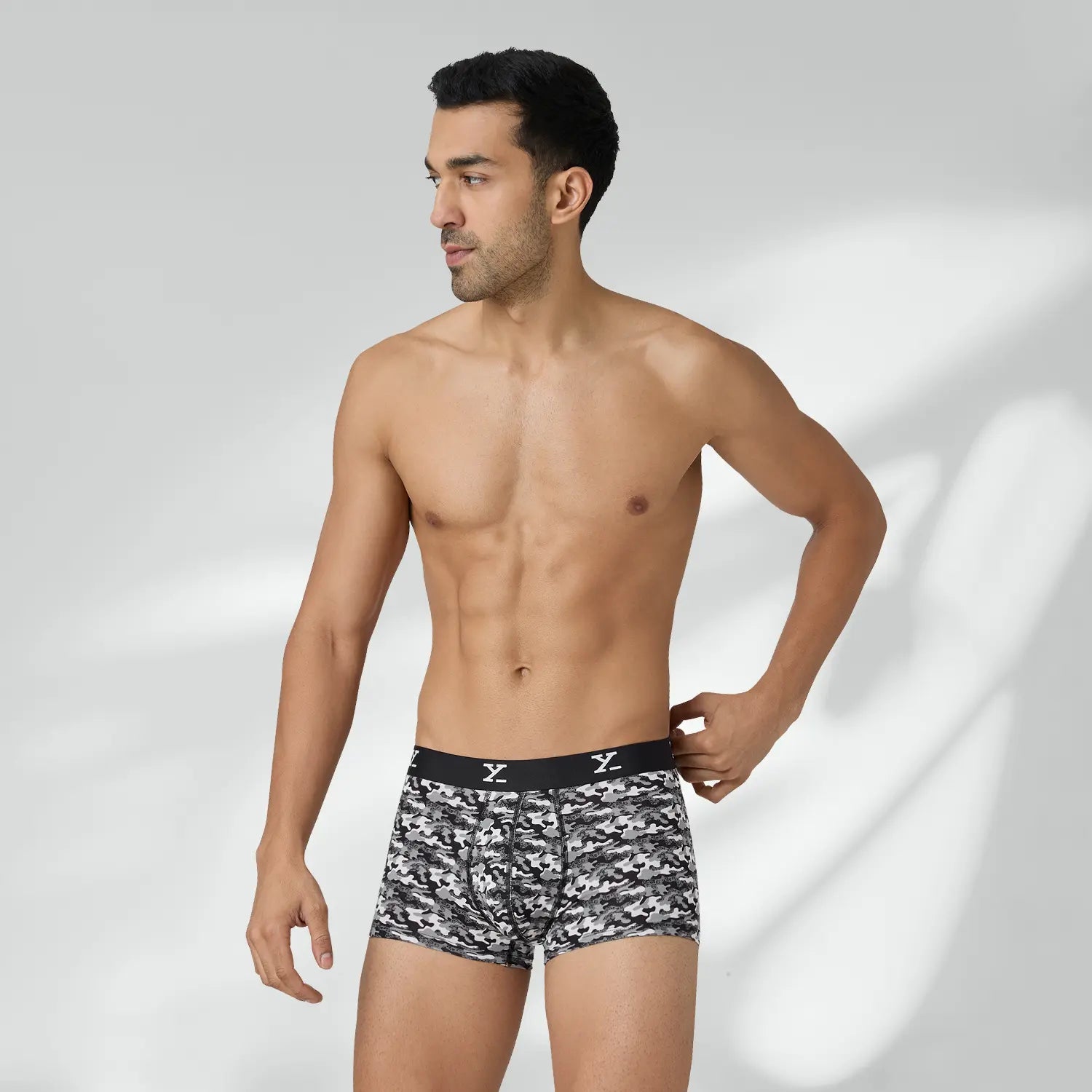 Prints For You Trunks Grey