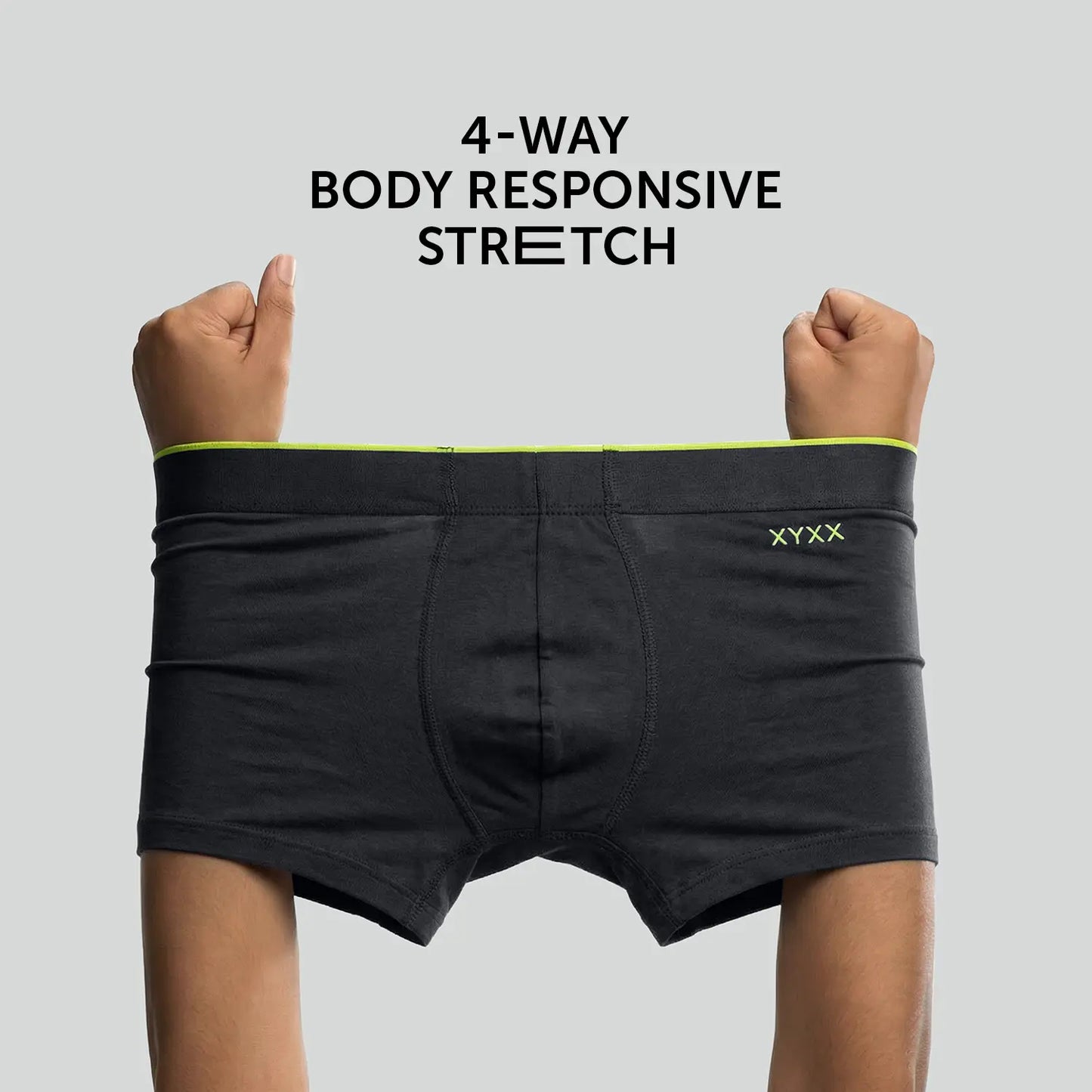 Uno Modal Trunks Pack of 2 (Grey)