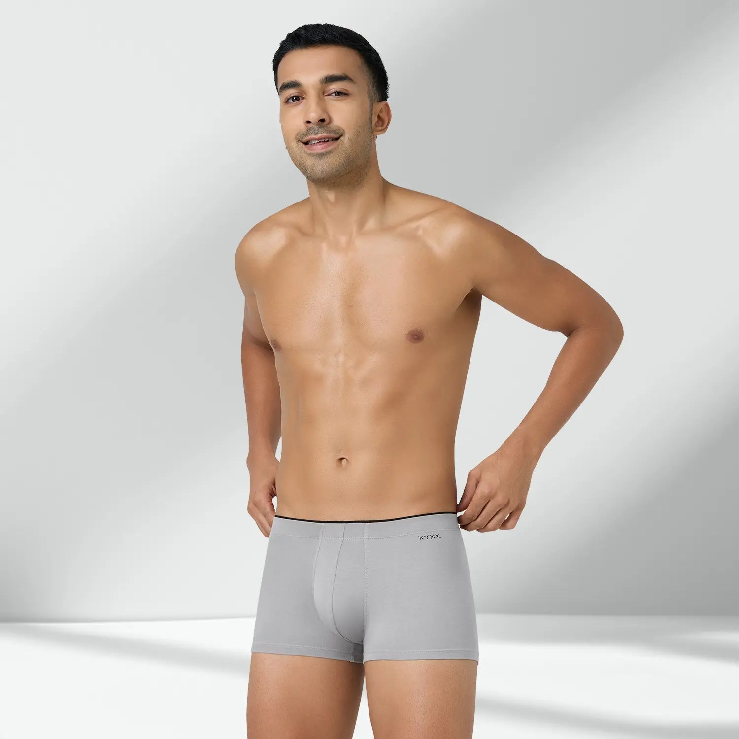 Uno Modal Trunks Ash Grey