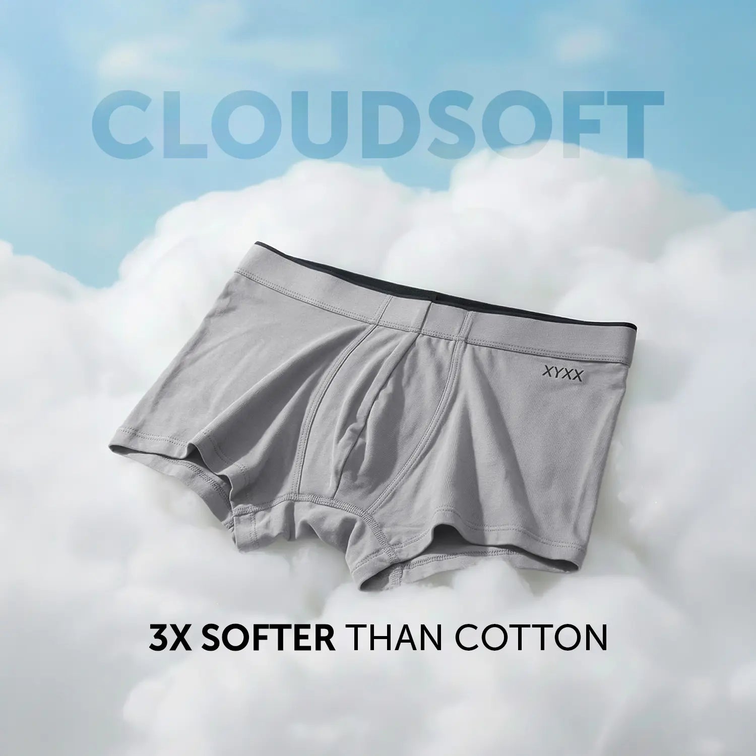 Uno Modal Trunks Ash Grey