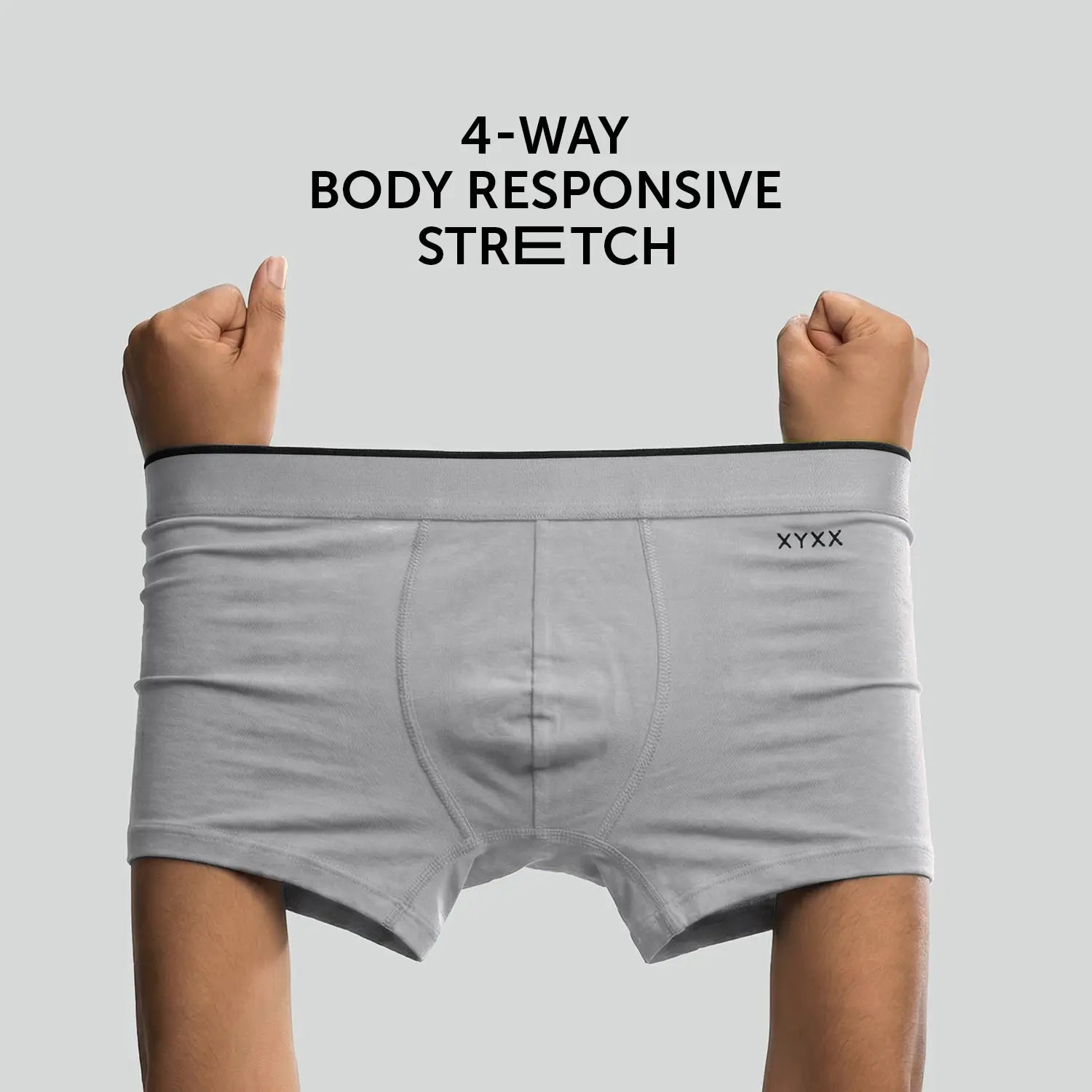 Uno Modal Trunks Ash Grey