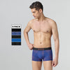 Aero Traq Quad Cotton Trunks Black Blue (Pack of 5)