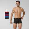 Aero Traq Rave Cotton Trunks Blue Burgundy Grey Confetti Black (Pack of 5)