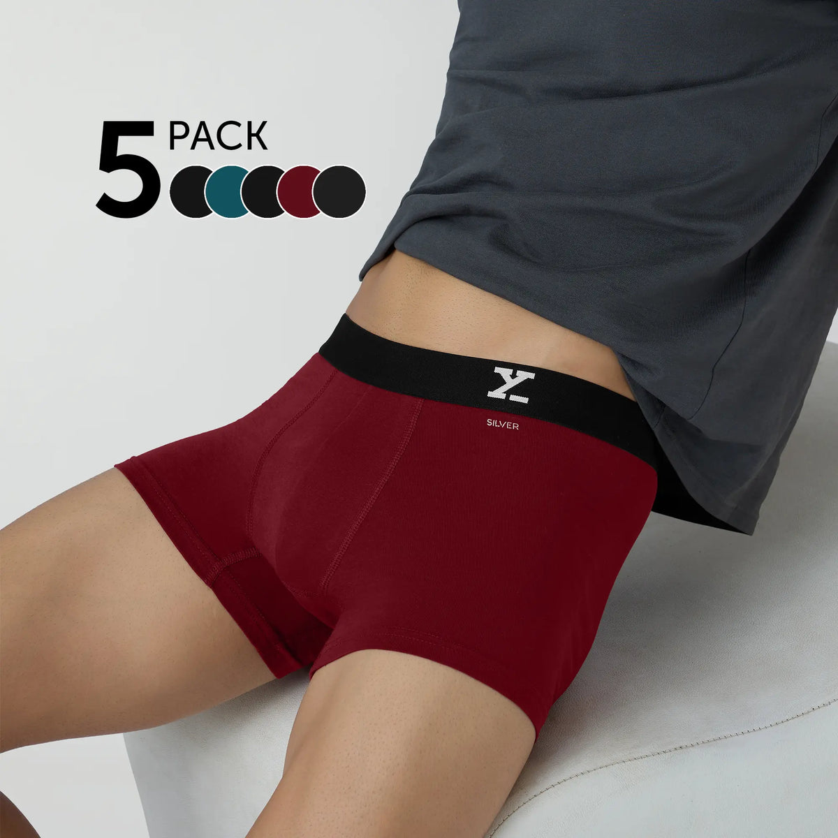Cotton Trunks (Pack of 5)