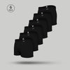 Aero Cotton Trunks Black Knight (Pack of 6)