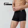 Aero Cotton Trunks Black Knight (Pack of 6)