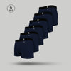 Aero Cotton Trunks Midnight Blue (Pack of 6)