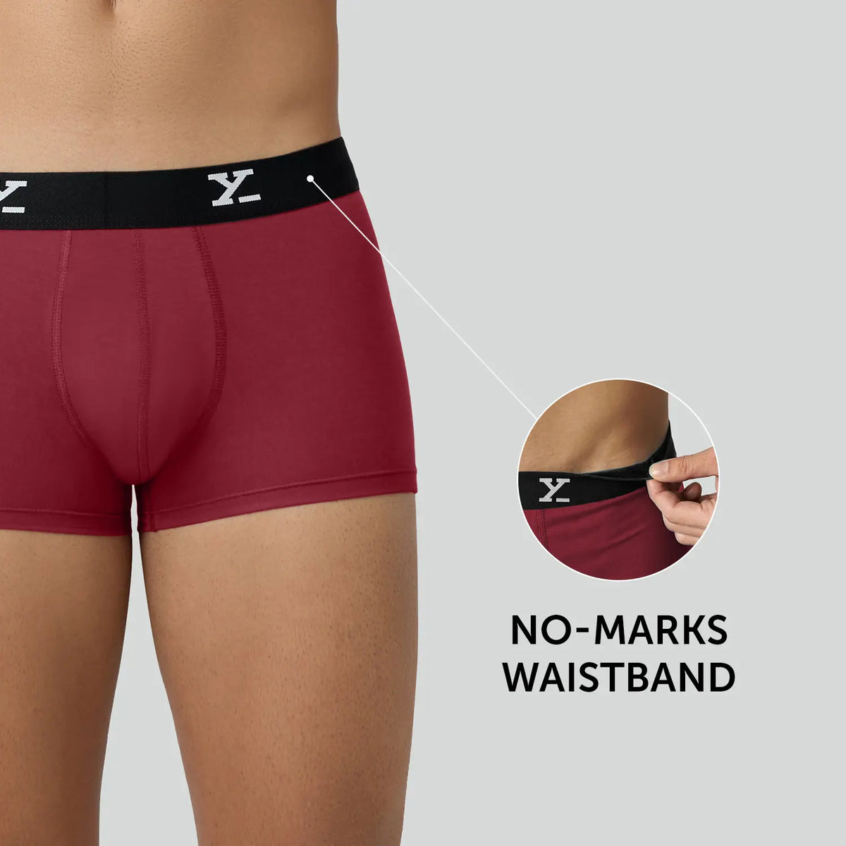 Classic Trunks Bold Burgundy