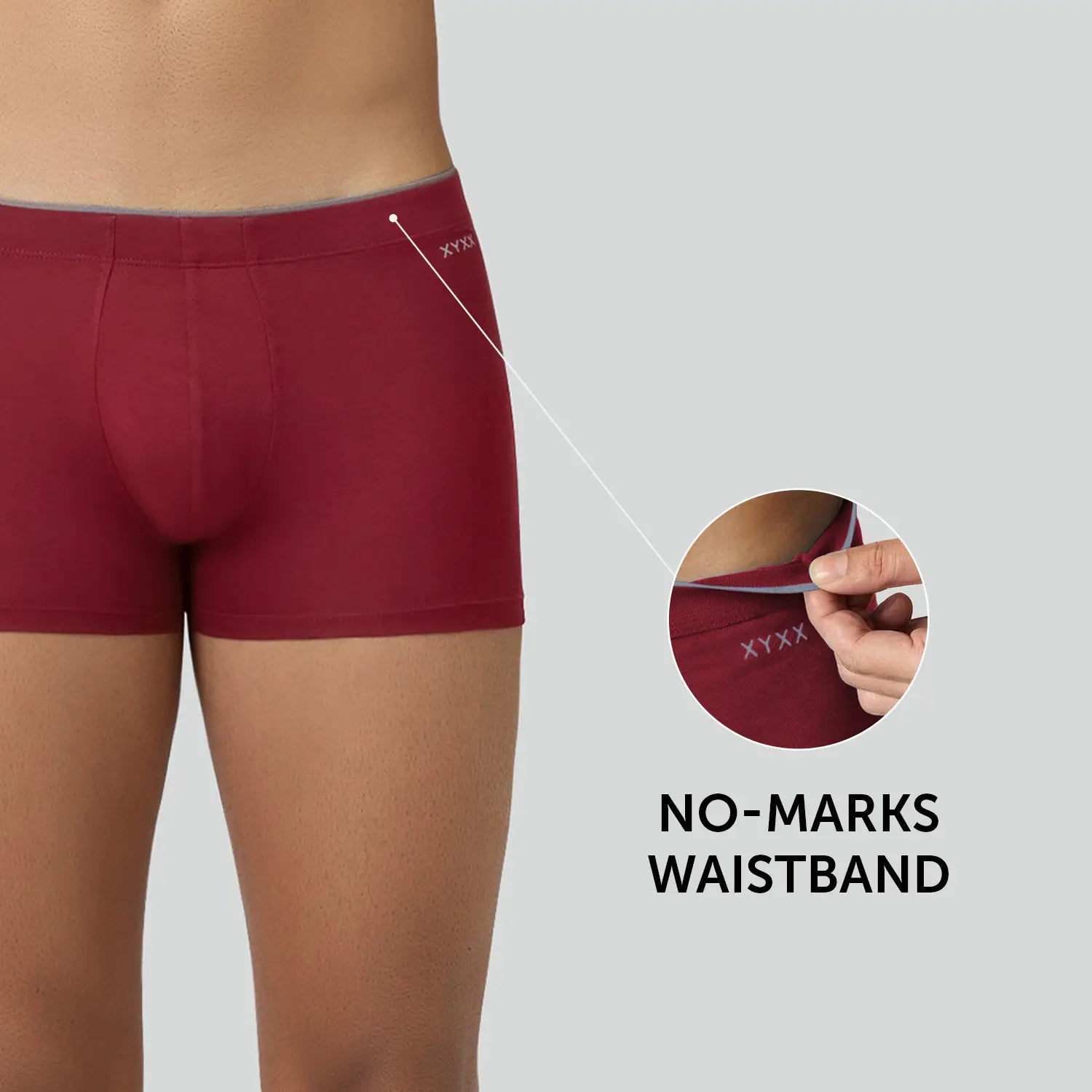 Limited Edition Trunks Bold Burgundy