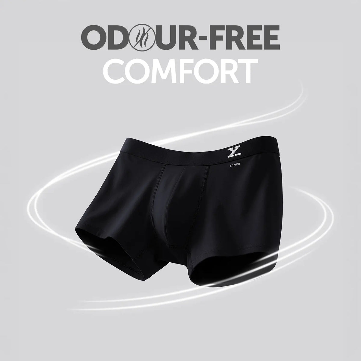 Aero Cotton Trunks Black Knight (Pack of 6)