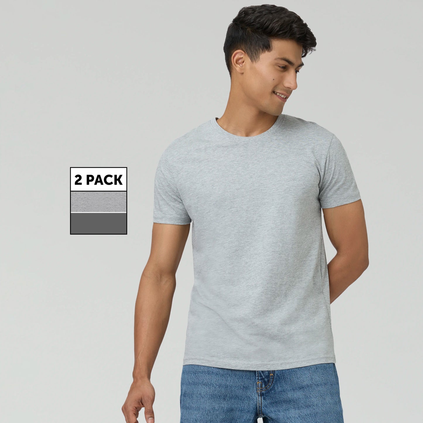 Pace Combed Cotton T-shirts (Pack of 2) - XYXX Crew