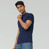 Pace Combed Cotton T-shirts For Men Midnight Blue - XYXX Crew