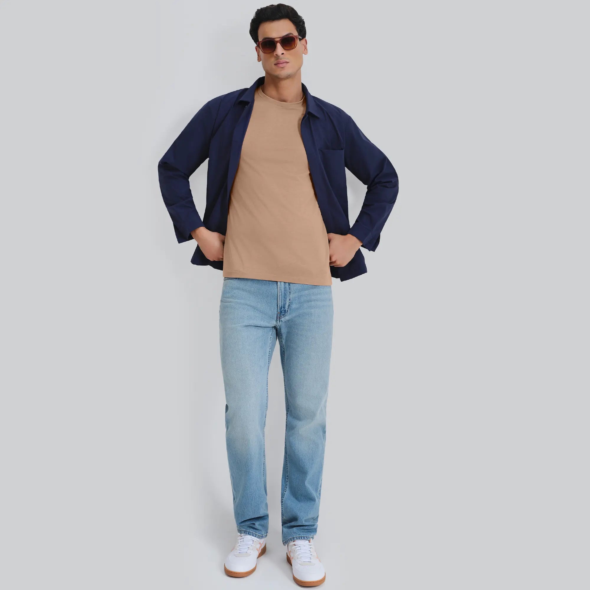 Iconique Supima Cotton T-shirt Brown Latte