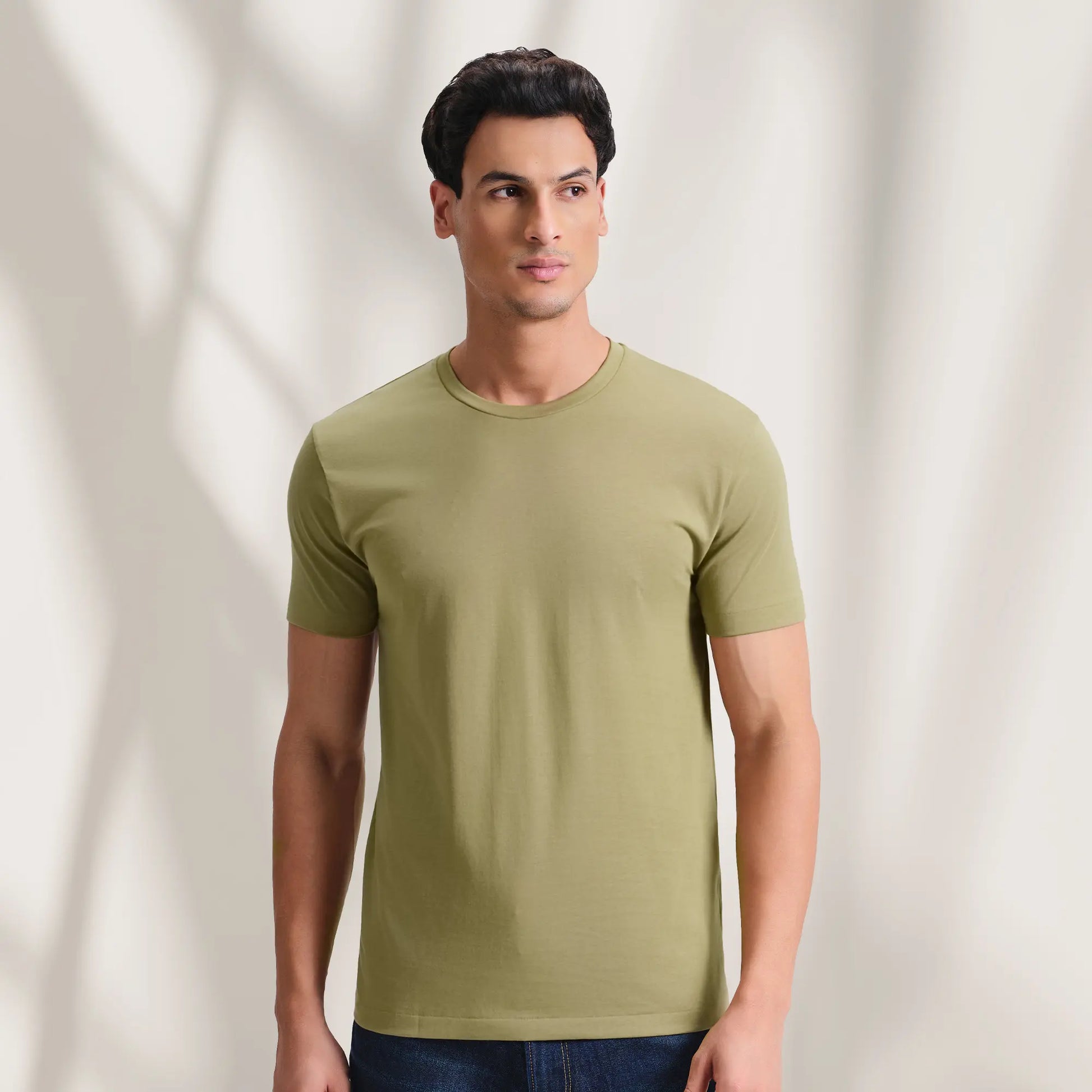 Iconique Supima Cotton T-shirt Moss Brown