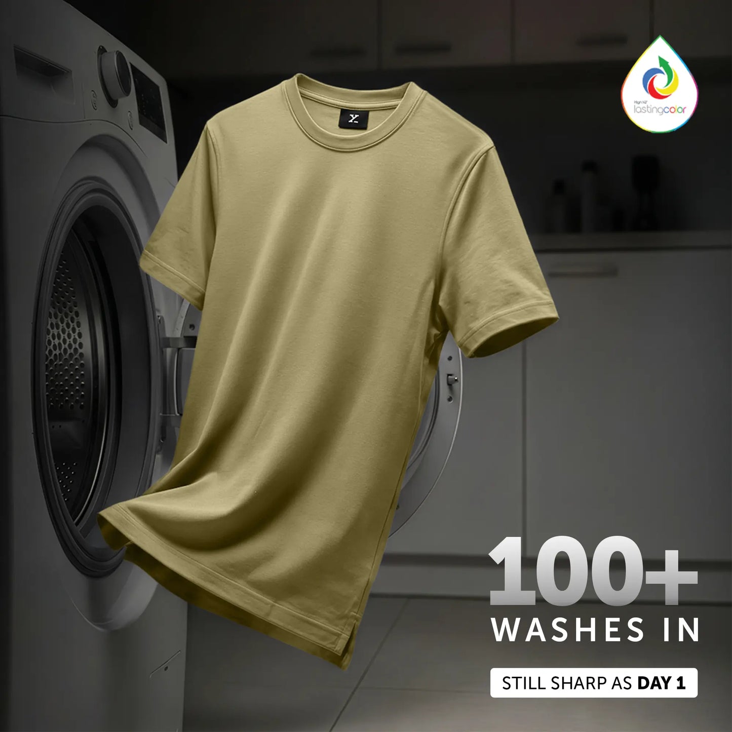 Iconique Supima Cotton T-shirt Moss Brown
